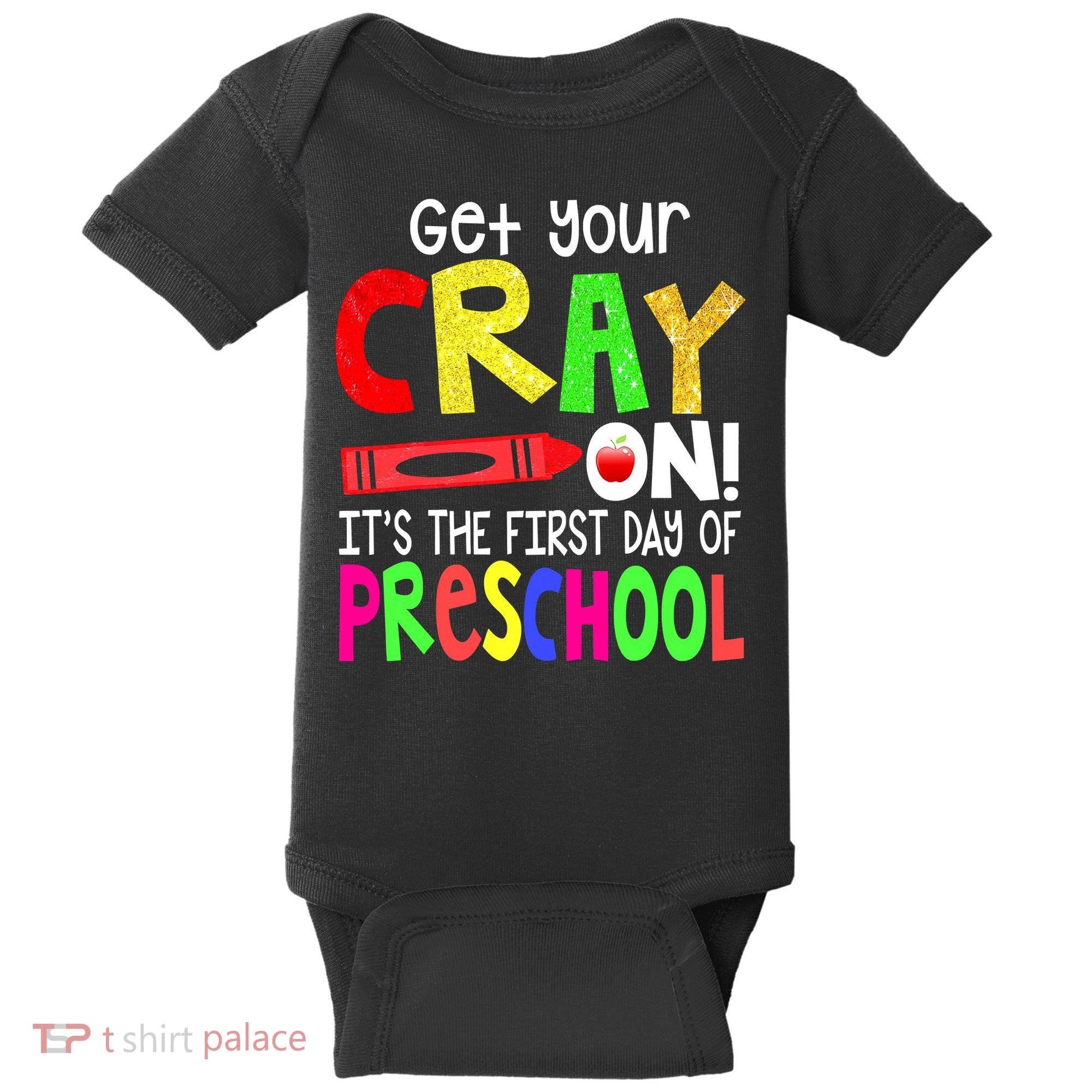 Happy First Day Of Preschool Baby Bodysuit