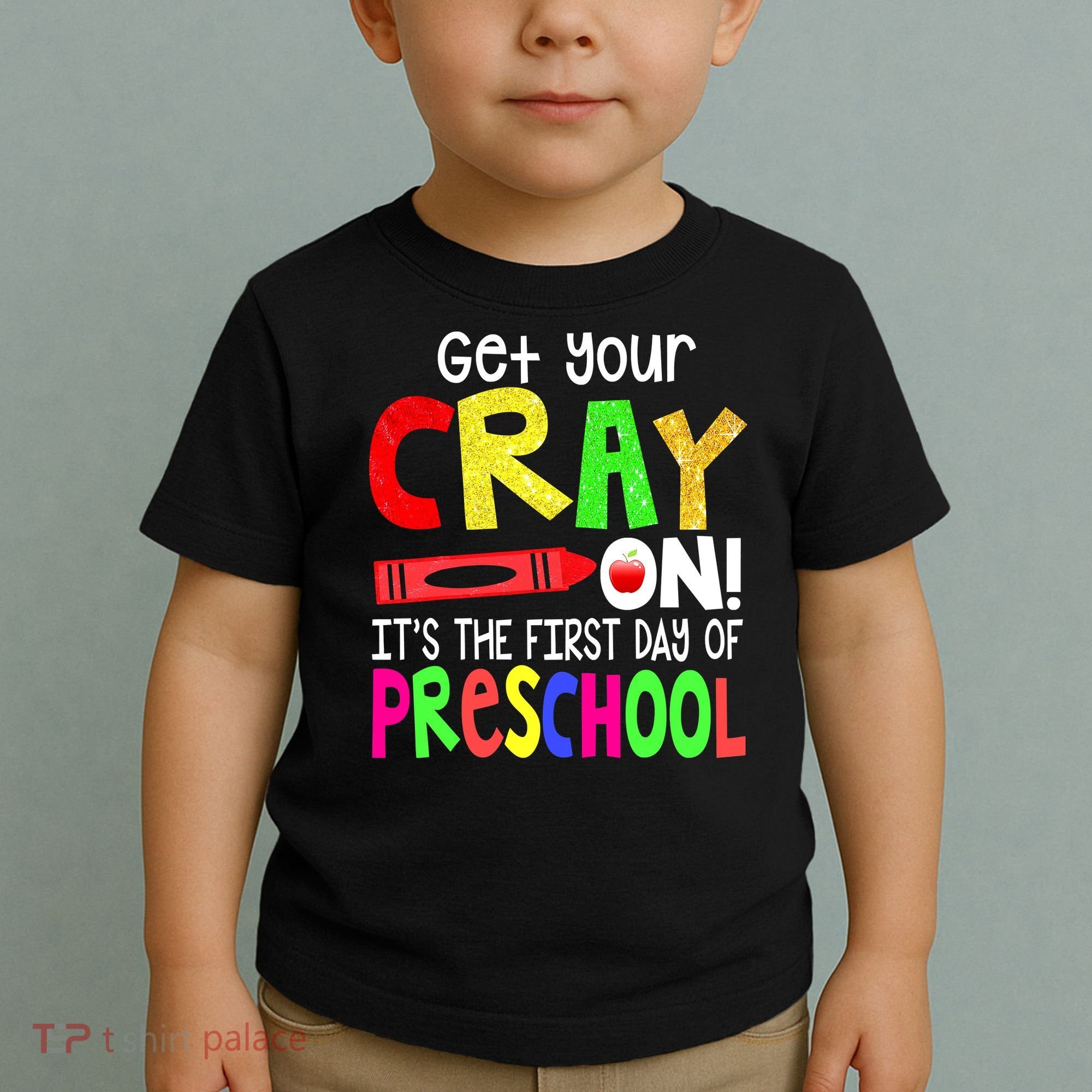 Happy First Day Of Preschool Toddler T-Shirt