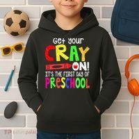 Happy First Day Of Preschool Kids Hoodie thumb 2