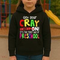Happy First Day Of Preschool Kids Hoodie thumb 3