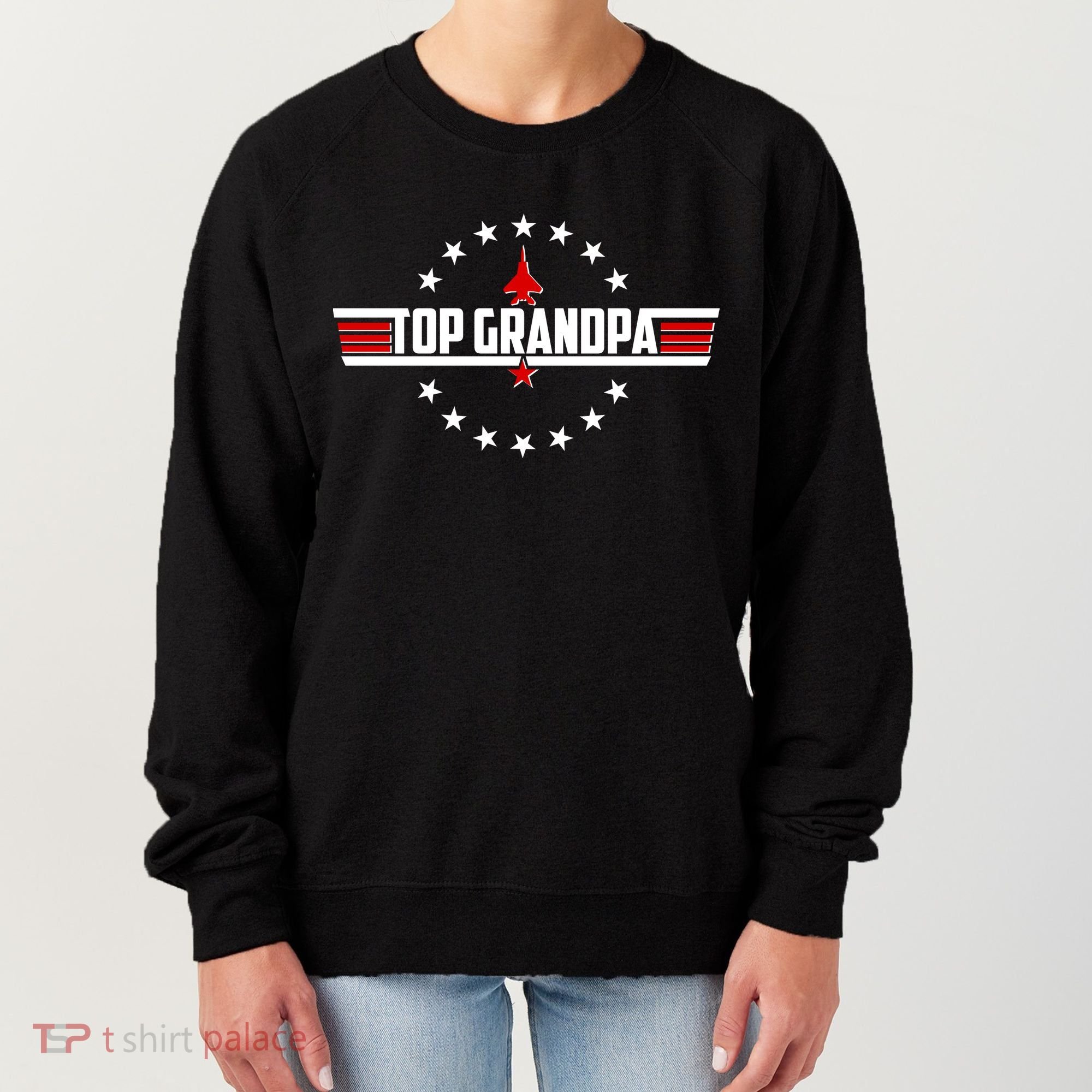 Happy Father's Day Top Grandpa Women's Sweatshirt