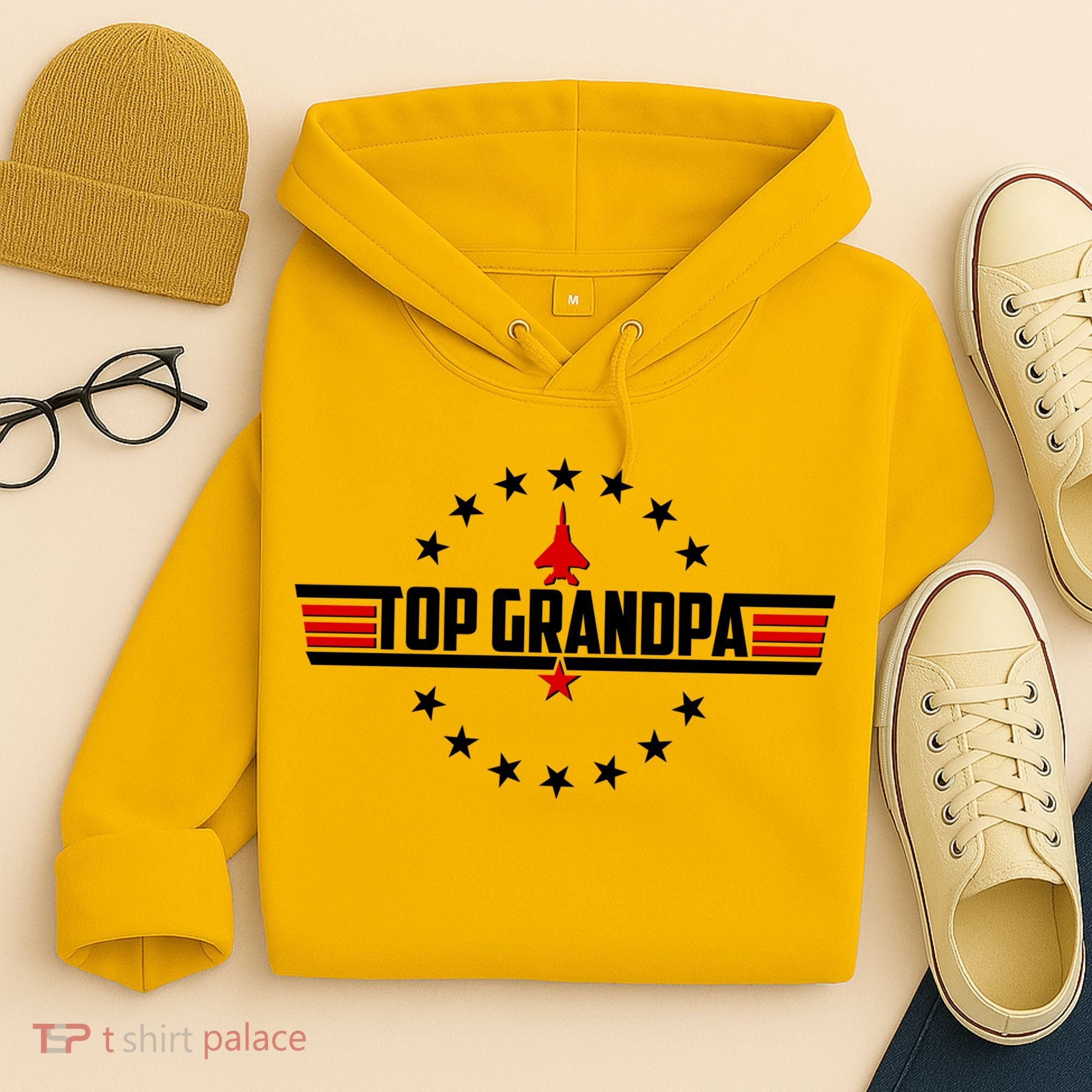 Happy Father's Day Top Grandpa Hoodie