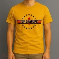 Happy Father's Day Top Grandpa T-Shirt thumb 3