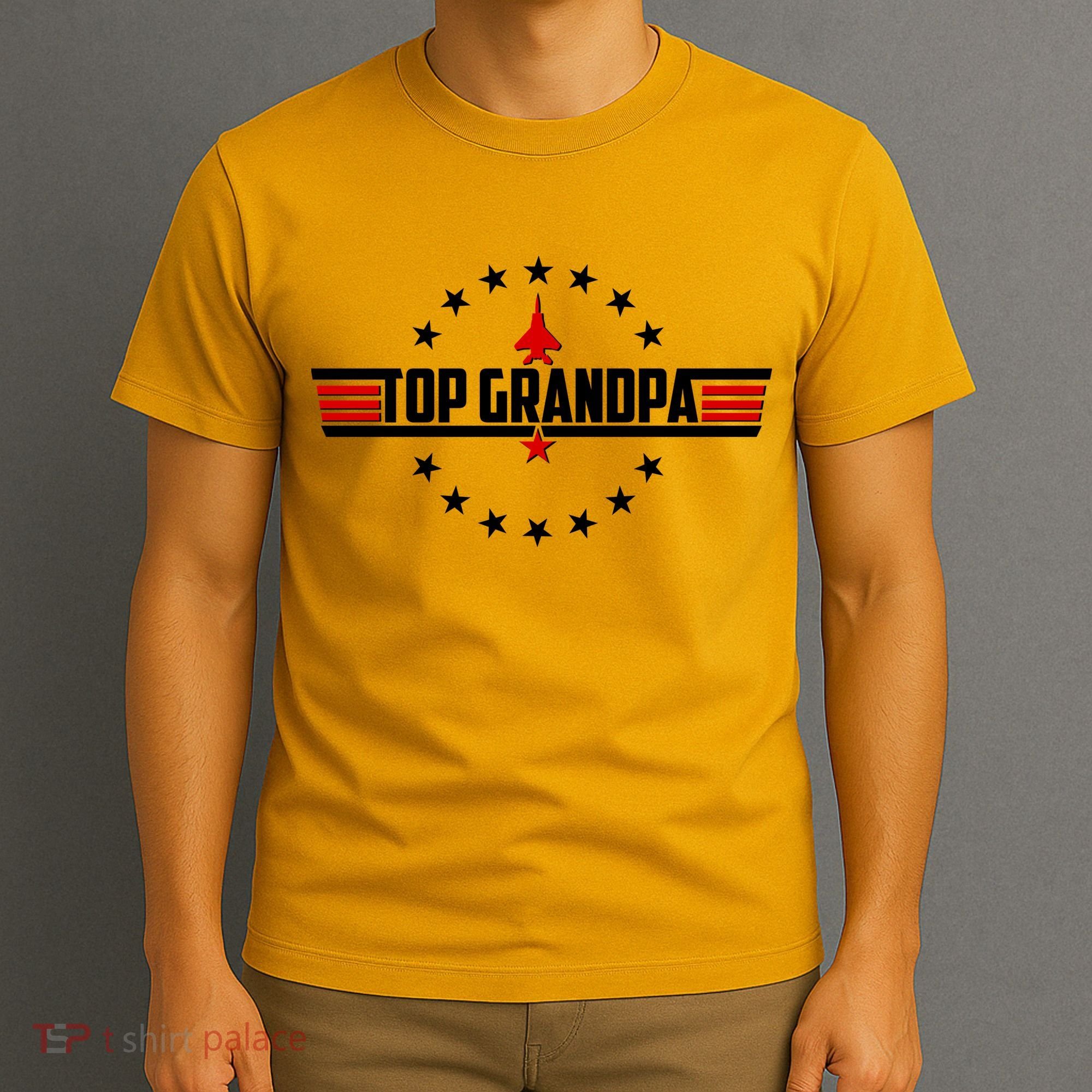 Happy Father's Day Top Grandpa T-Shirt