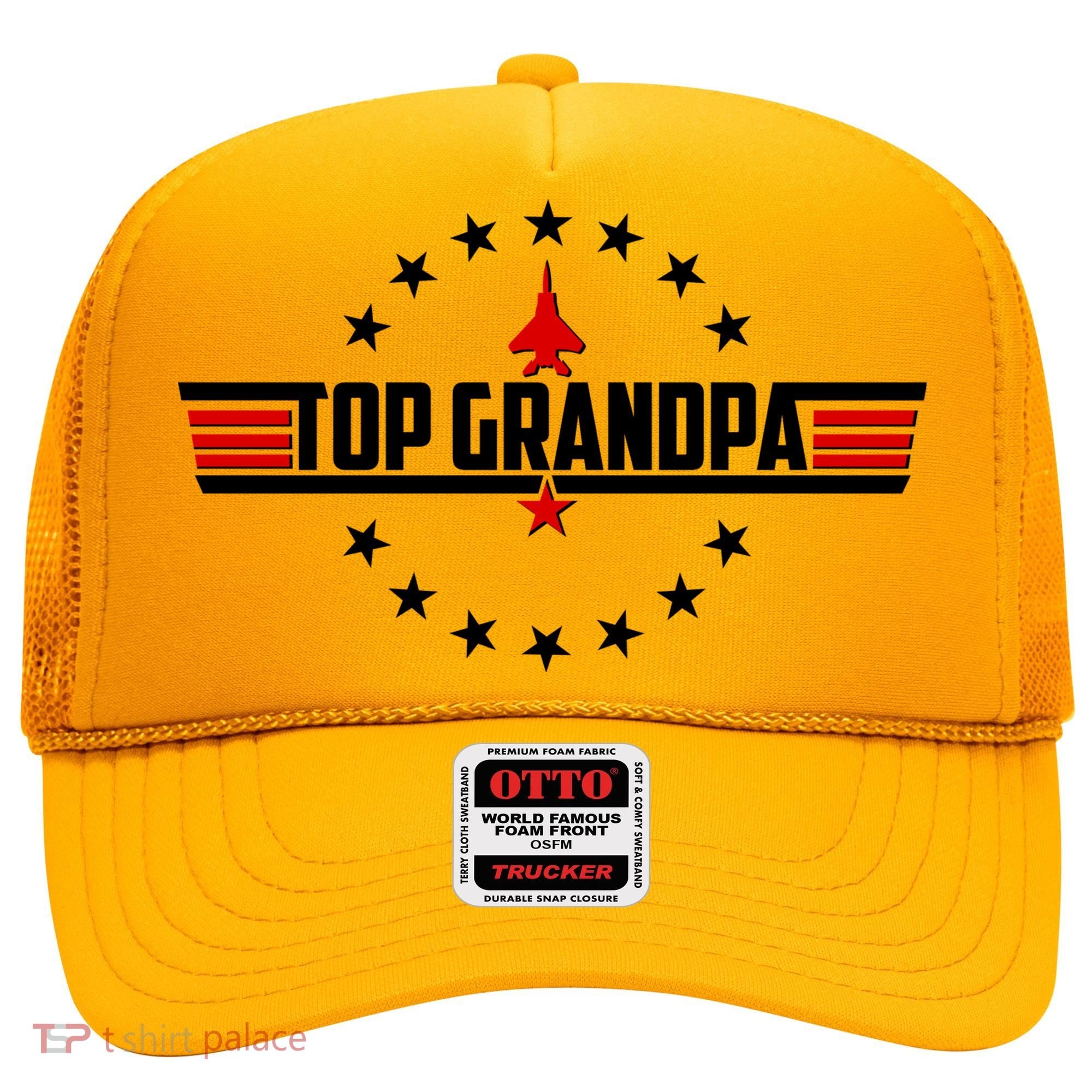 Happy Father's Day Top Grandpa Hat