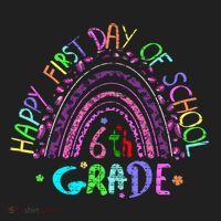 Happy First Day Of School 6Th Grade Gift Women's Sweatshirt thumb 2