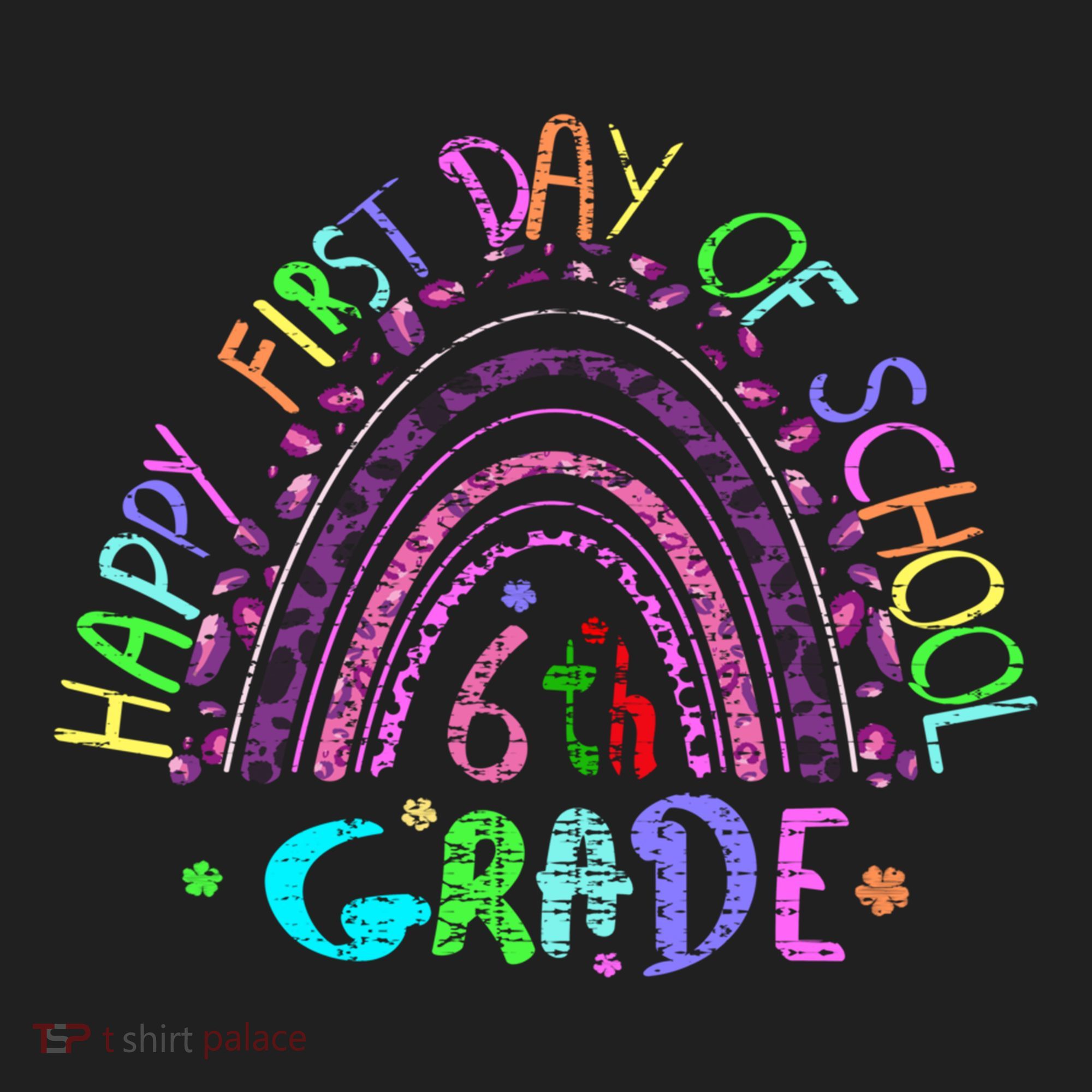 Happy First Day Of School 6Th Grade Gift Women's Sweatshirt