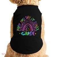 Happy First Day Of School 6Th Grade Gift Doggie Tank thumb 0