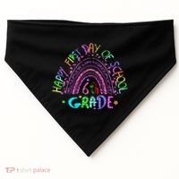Happy First Day Of School 6Th Grade Gift USA-Made Doggie Bandana thumb 0