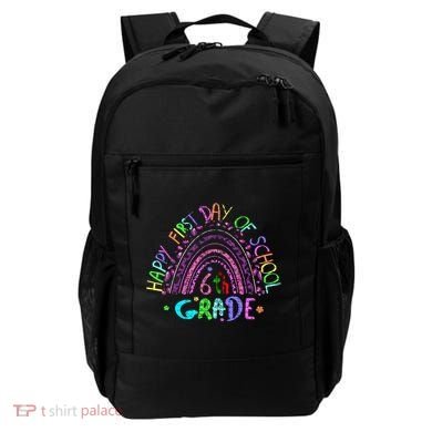 Happy First Day Of School 6Th Grade Gift Backpack
