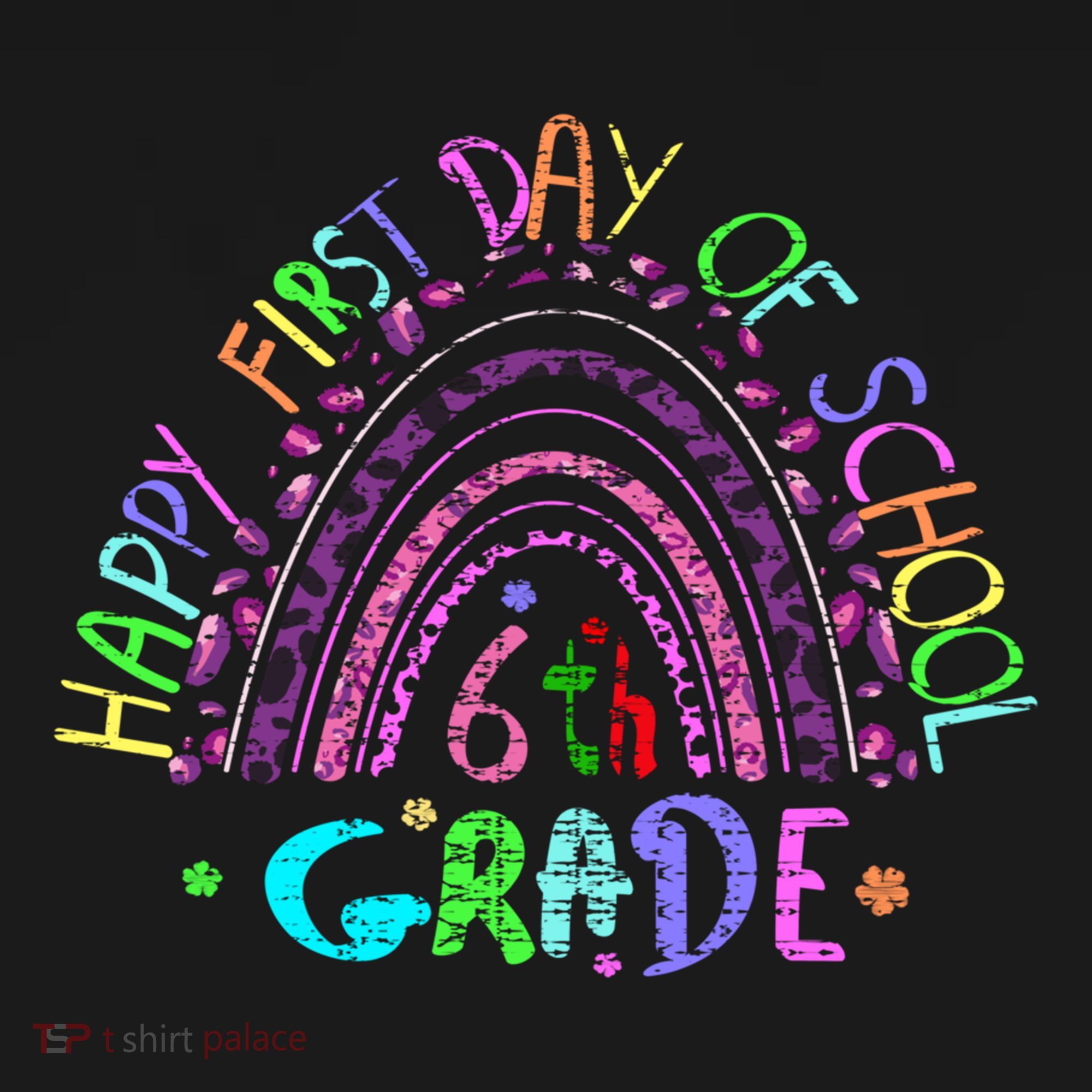 Happy First Day Of School 6Th Grade Gift Backpack