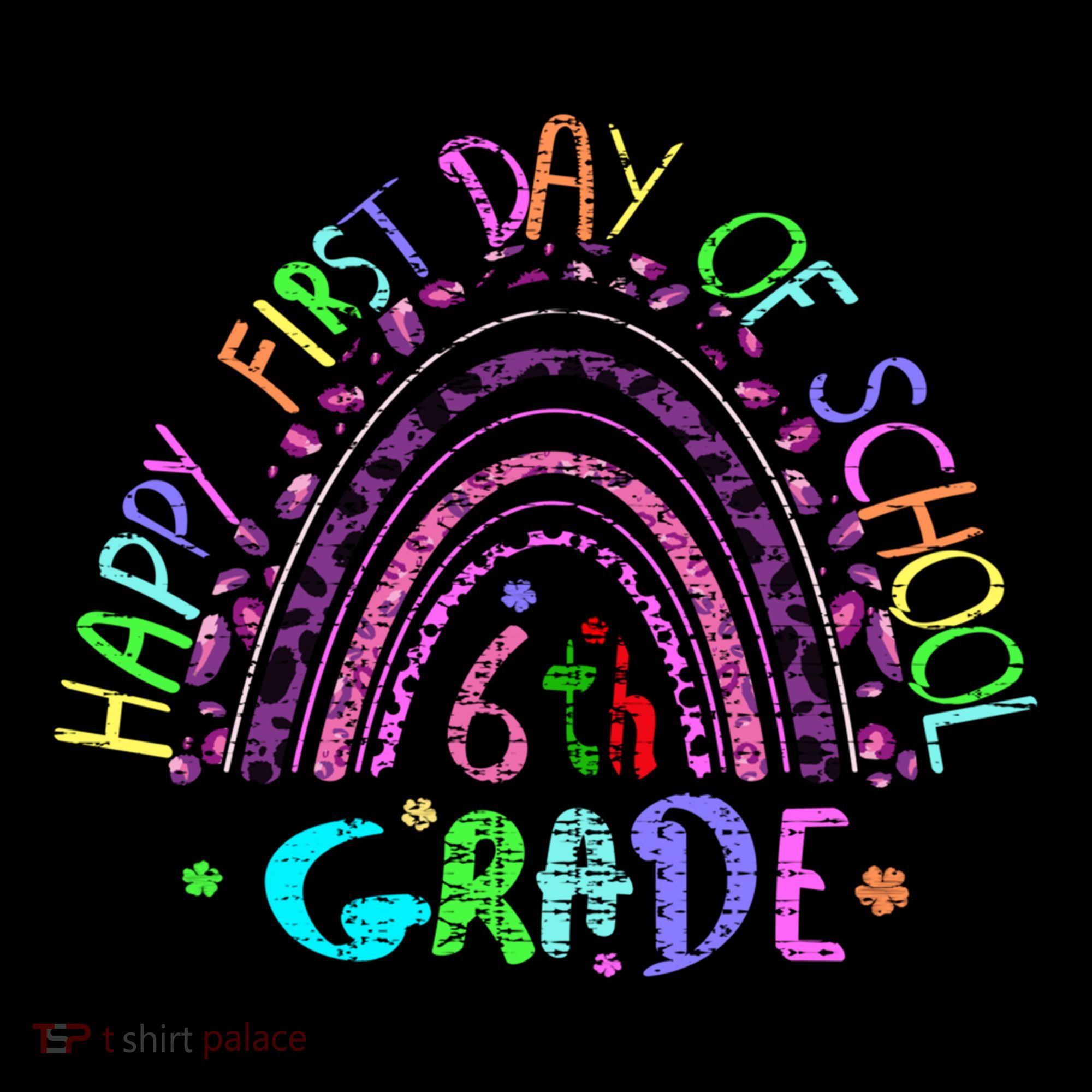 Happy First Day Of School 6Th Grade Gift Ornament