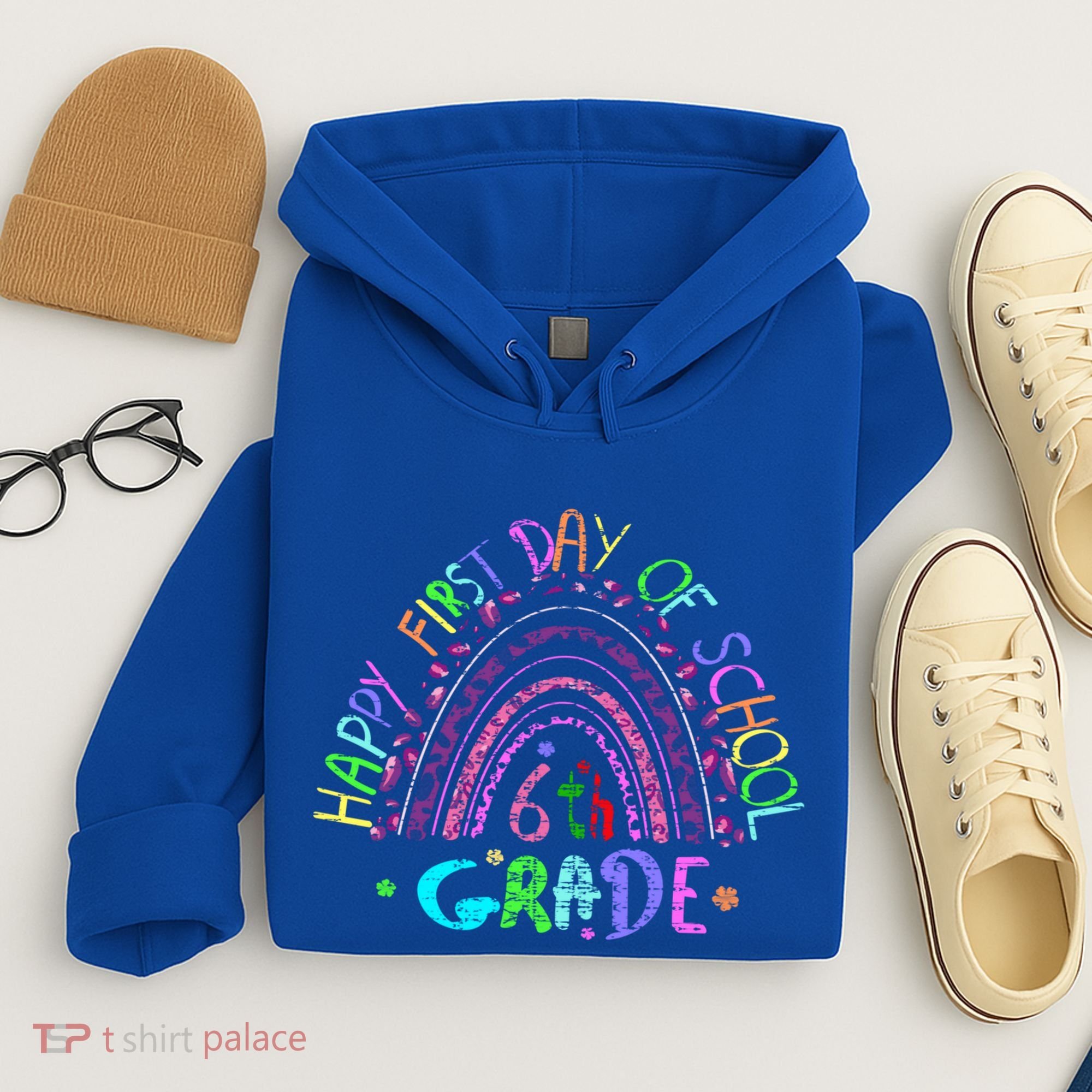 Happy First Day Of School 6Th Grade Gift Hoodie