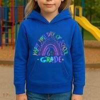 Happy First Day Of School 6Th Grade Gift Kids Hoodie thumb 3