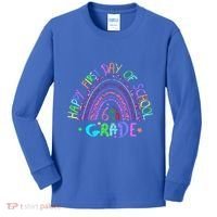 Happy First Day Of School 6Th Grade Gift Kids Long Sleeve Shirt thumb 0