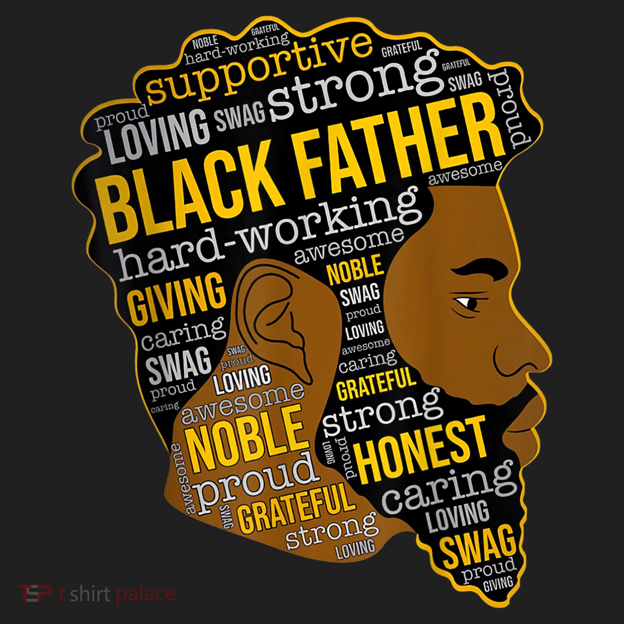 Happy Father Day Black Father King Afro African Man Hat