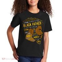 Happy Father Day Black Father King Afro African Man Kids T-Shirt thumb 2