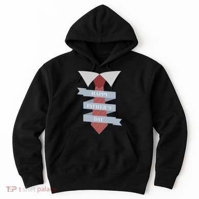 Happy Father's Day Tie Hoodie