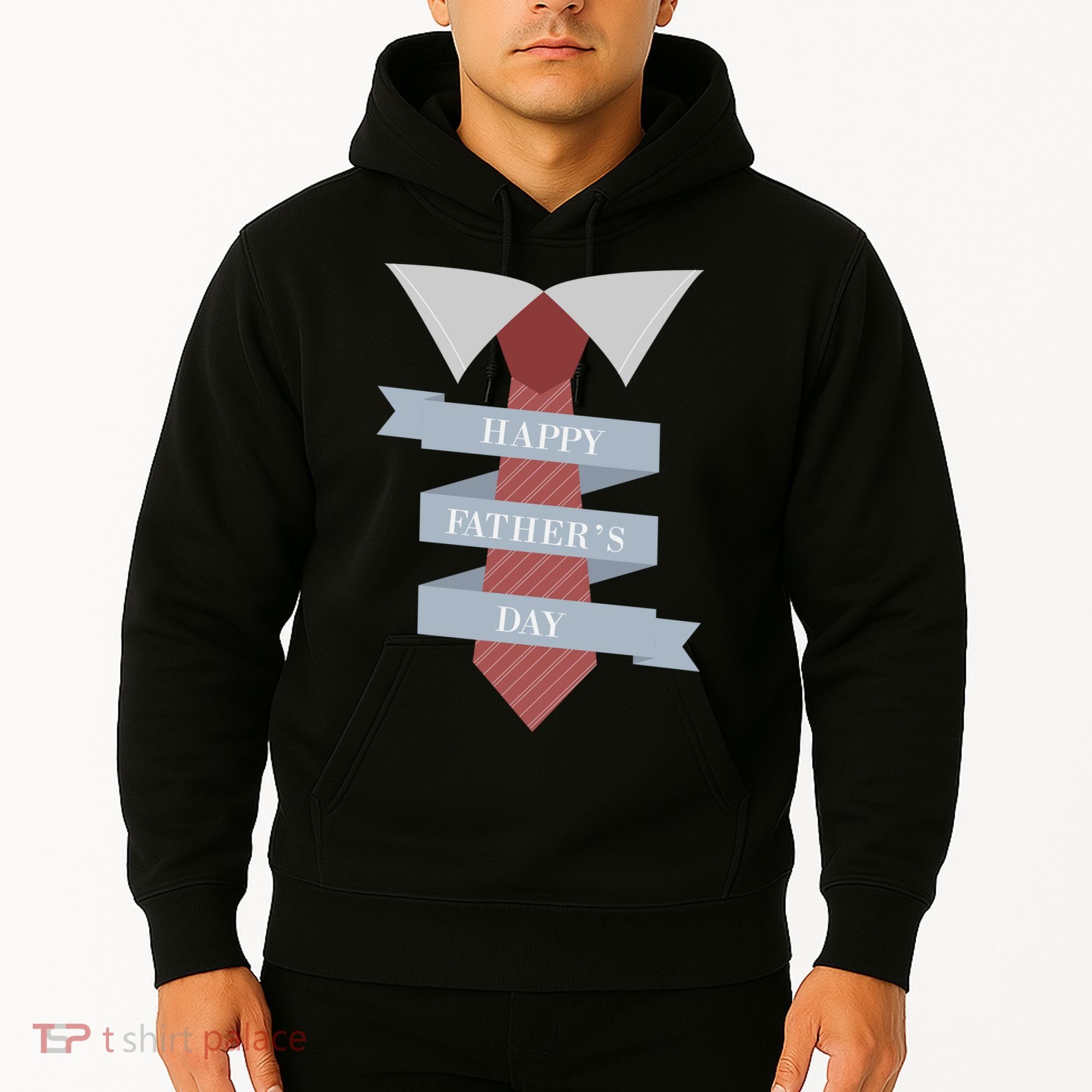 Happy Father's Day Tie Hoodie