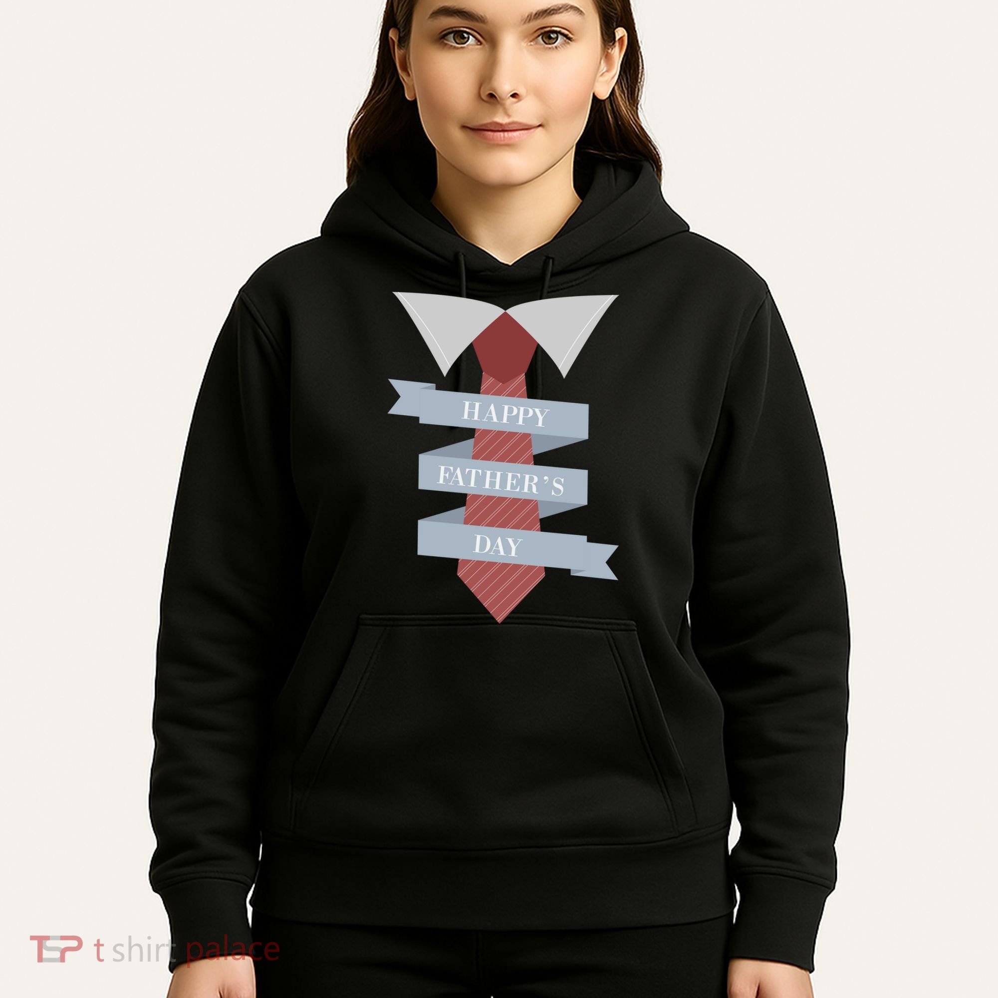 Happy Father's Day Tie Hoodie