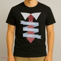 Happy Father's Day Tie T-Shirt thumb 3