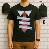 Happy Father's Day Tie T-Shirt thumb 6