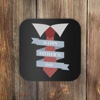 Happy Father's Day Tie Coaster thumb 0