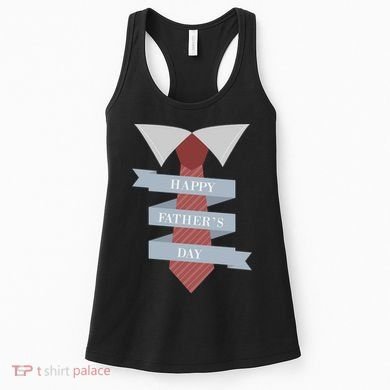 Happy Father's Day Tie Women's Tank Top