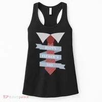 Happy Father's Day Tie Women's Tank Top thumb 0