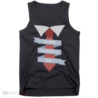 Happy Father's Day Tie Tank Top