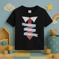 Happy Father's Day Tie Toddler T-Shirt thumb 3