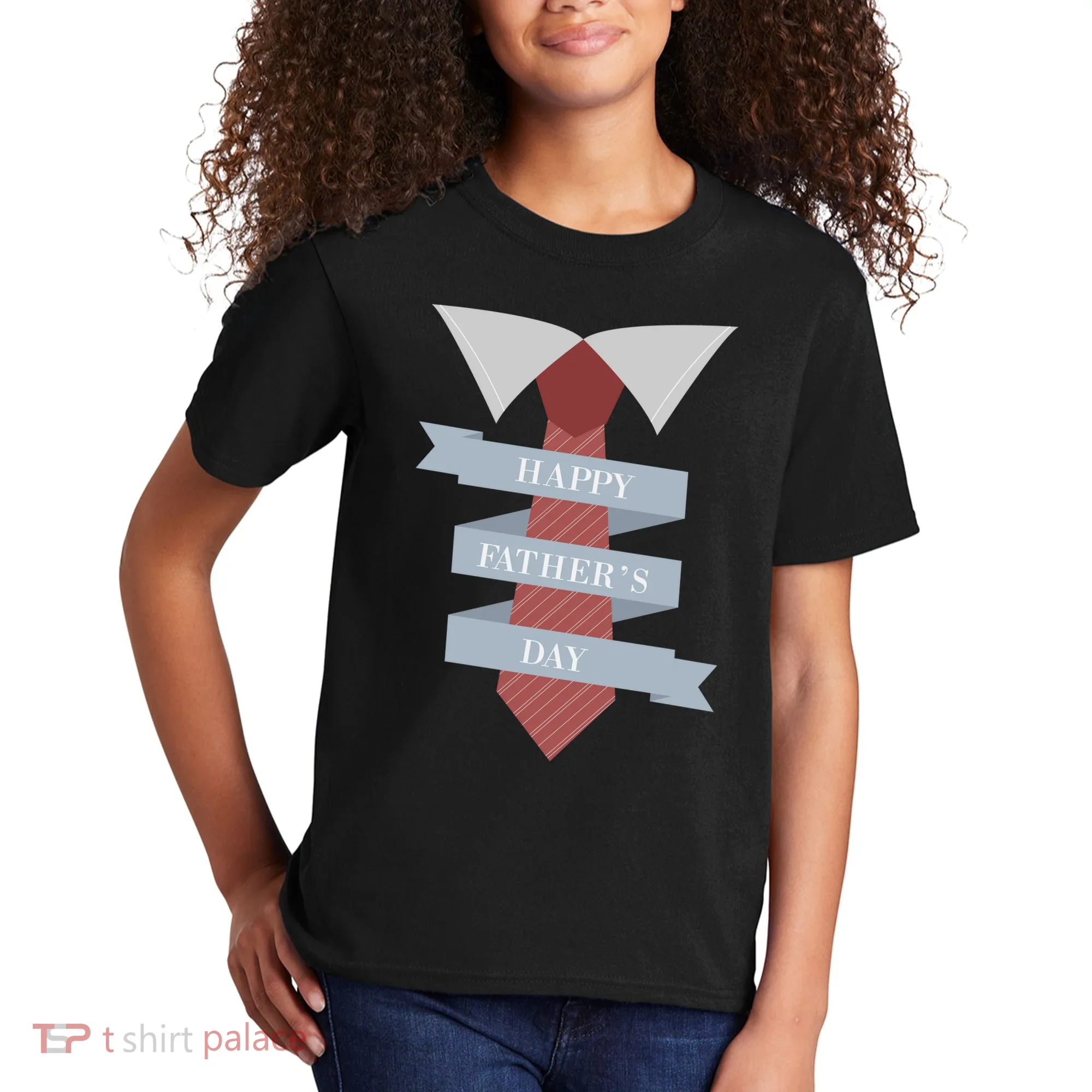 Happy Father's Day Tie Kids T-Shirt