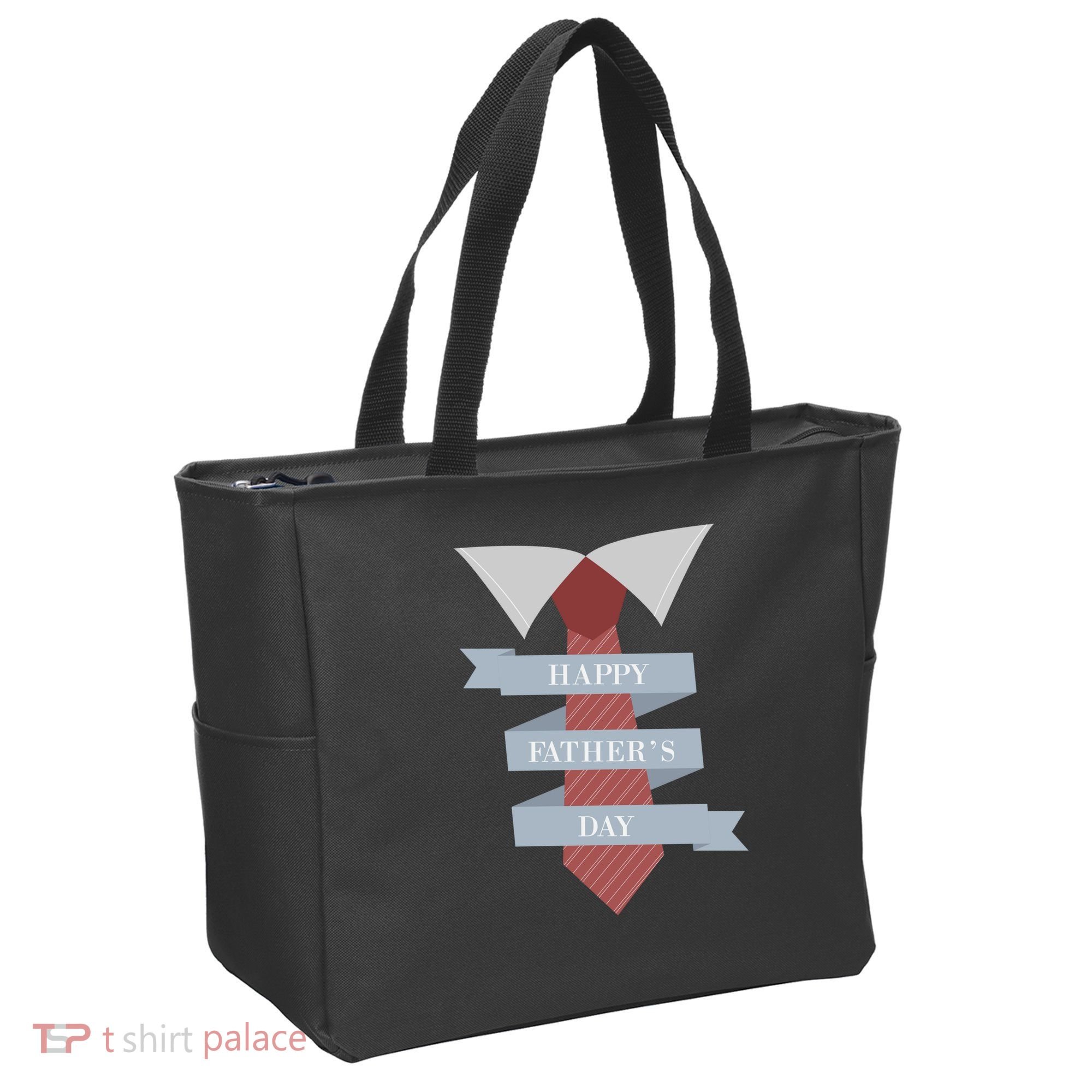 Happy Father's Day Tie Tote Bag