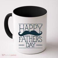 Happy Father's Day Mustache Gift Coffee Mug thumb 0