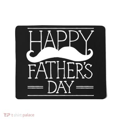 Happy Father's Day Mustache Gift Mousepad