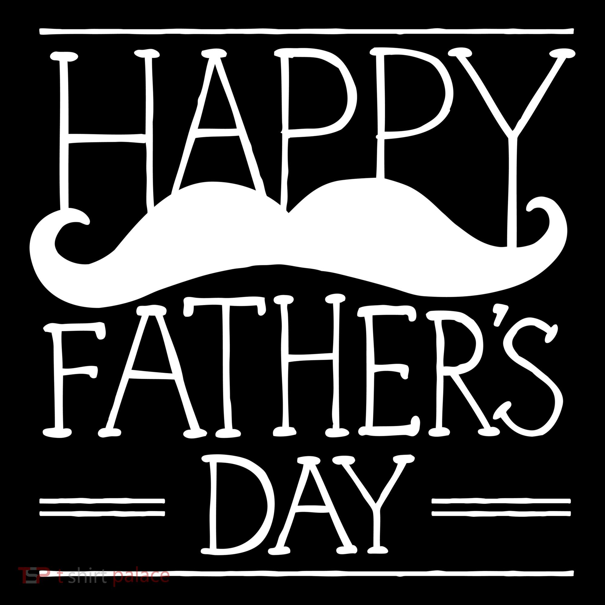 Happy Father's Day Mustache Gift Women's Tank Top