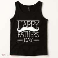 Happy Father's Day Mustache Gift Tank Top thumb 2