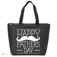 Happy Father's Day Mustache Gift Tote Bag thumb 0