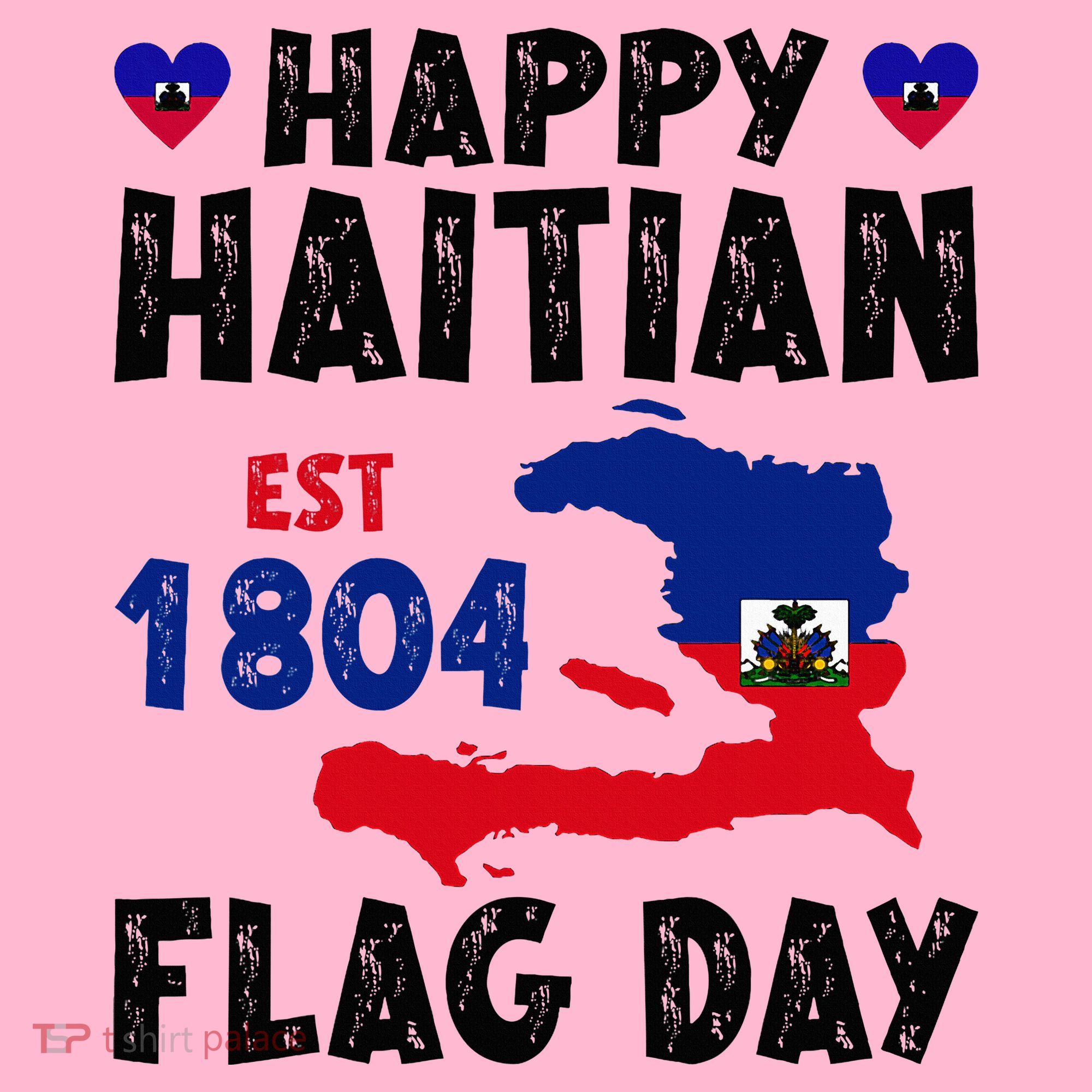 Haiti Flag Day Haitian Map Flag Celebration Coaster