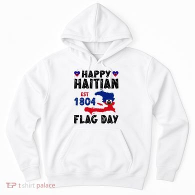 Haiti Flag Day Haitian Map Flag Celebration Hoodie