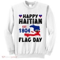 Haiti Flag Day Haitian Map Flag Celebration Sweatshirt thumb 0