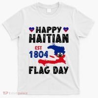 Haiti Flag Day Haitian Map Flag Celebration T-Shirt thumb 0
