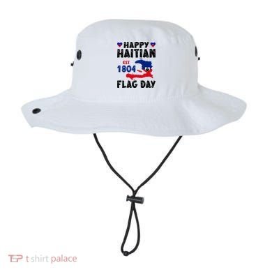Haiti Flag Day Haitian Map Flag Celebration Bucket Hat