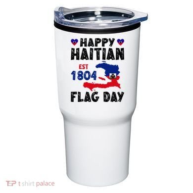 Haiti Flag Day Haitian Map Flag Celebration Tumbler