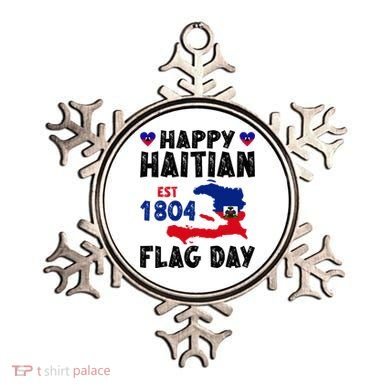 Haiti Flag Day Haitian Map Flag Celebration Ornament