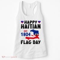Haiti Flag Day Haitian Map Flag Celebration Women's Tank Top thumb 0