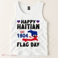 Haiti Flag Day Haitian Map Flag Celebration Tank Top thumb 2