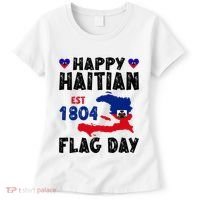 Haiti Flag Day Haitian Map Flag Celebration Women's T-Shirt thumb 0