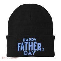 Happy Father's Day Gift For Dad Beanie thumb 0