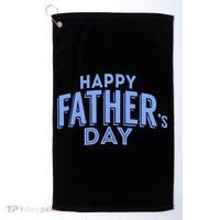Happy Father's Day Gift For Dad Golf Towel thumb 0
